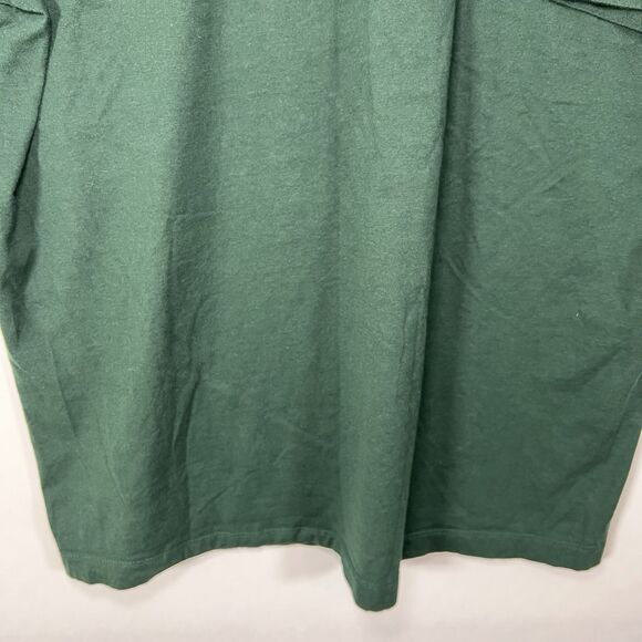 Michigan State Spartans The Nike Tee T Shirt Mens Large Green Retro Logo SS - Picture 9 of 10